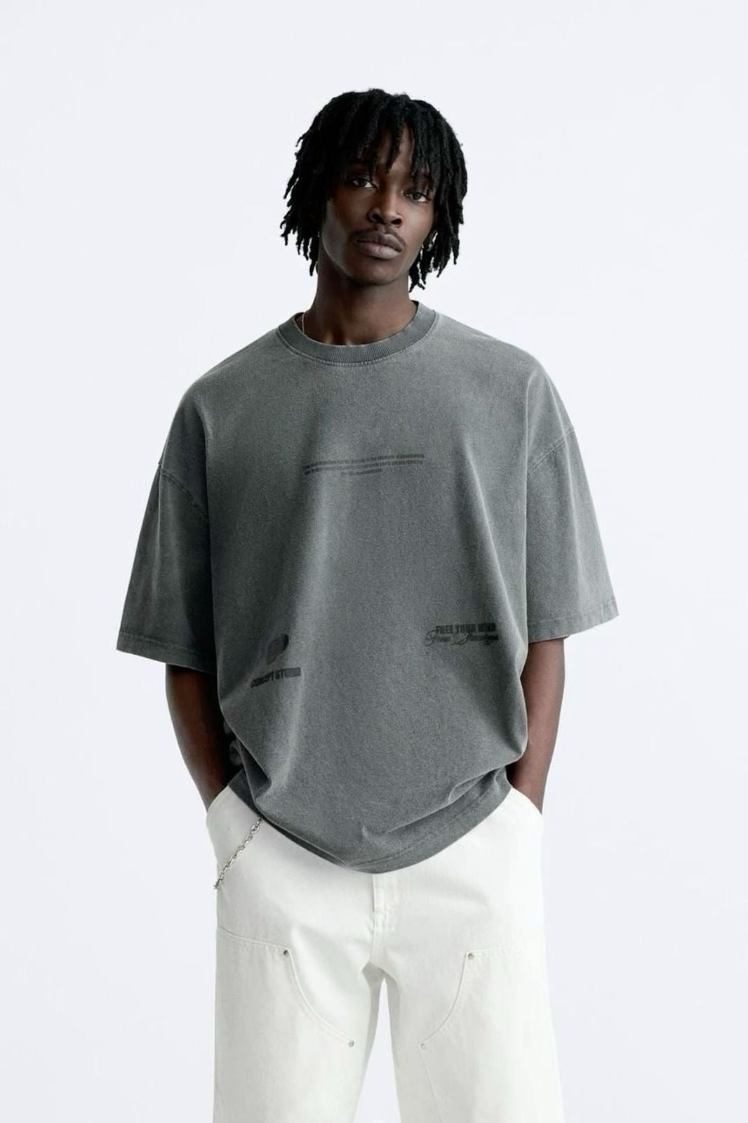 tshirt ZARA oversize