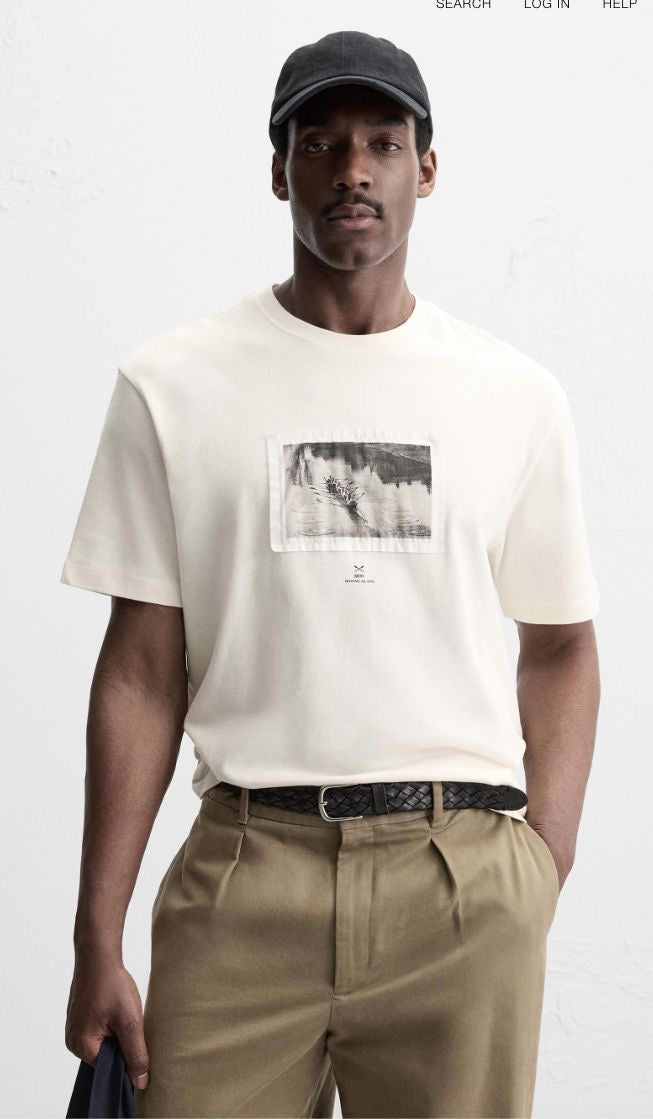 tshirt ZARA oversize